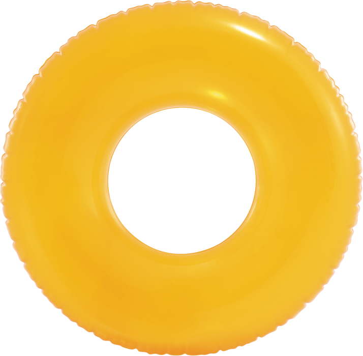 Bright and Clear: Transparent Colorful Inflatable Pool Floats