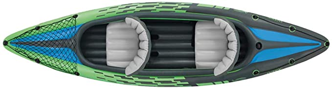 Intex Challenger K2 Kayak - 2-Person Inflatable Kayak Set with Alum