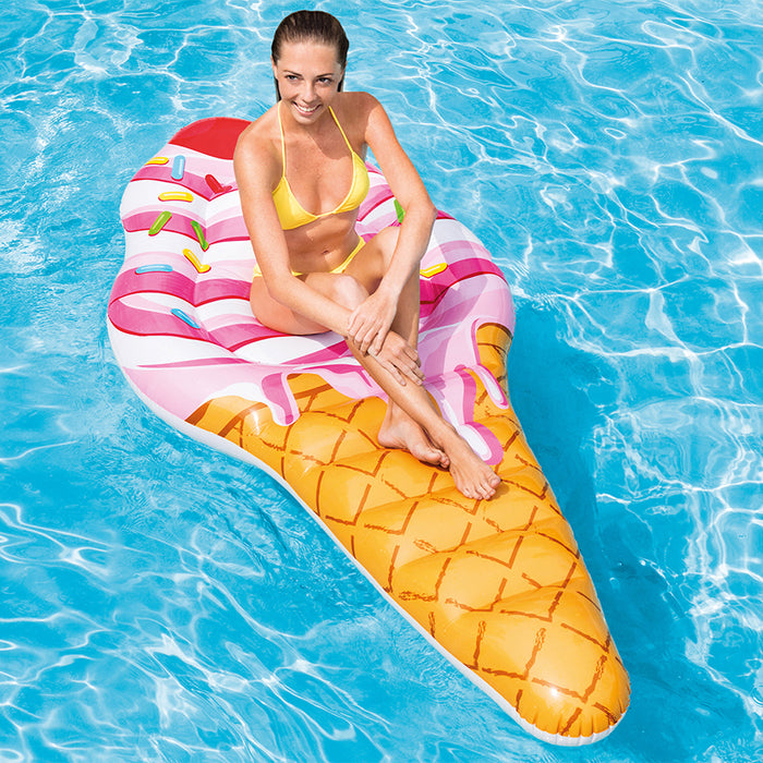 Scoop Up Summer Fun with the Intex Ice Cream Inflatable Pool Float