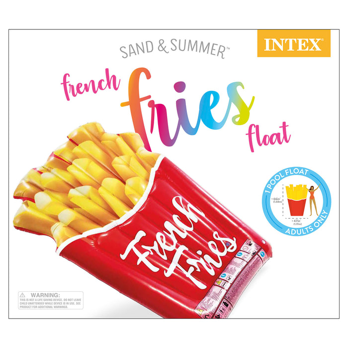 Deliciously Fun French Fries Inflatable Pool Float