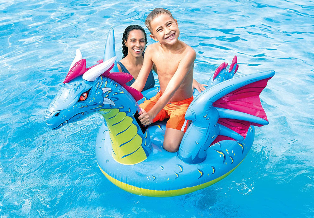 Intex Dragon Ride-On Pool Float - The Perfect Pool Toy for Kids