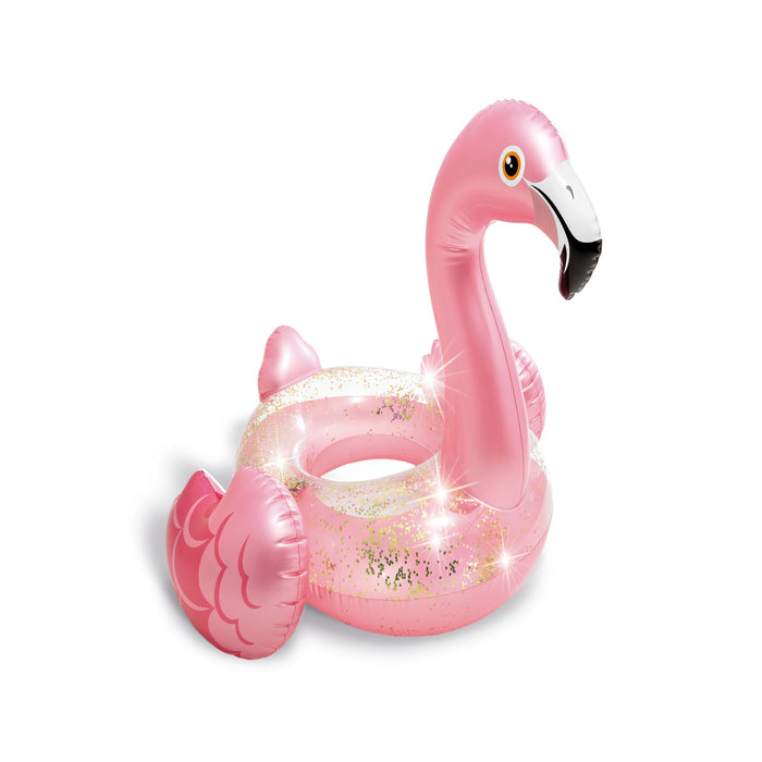 Glitter Flamingo Float.