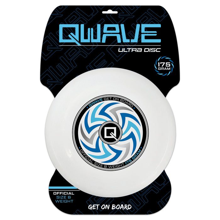 Qwave 175g Frisbee Flying Disc | Perfect for Disc Golf, Frisbee Golf, Ultimate Frisbee |