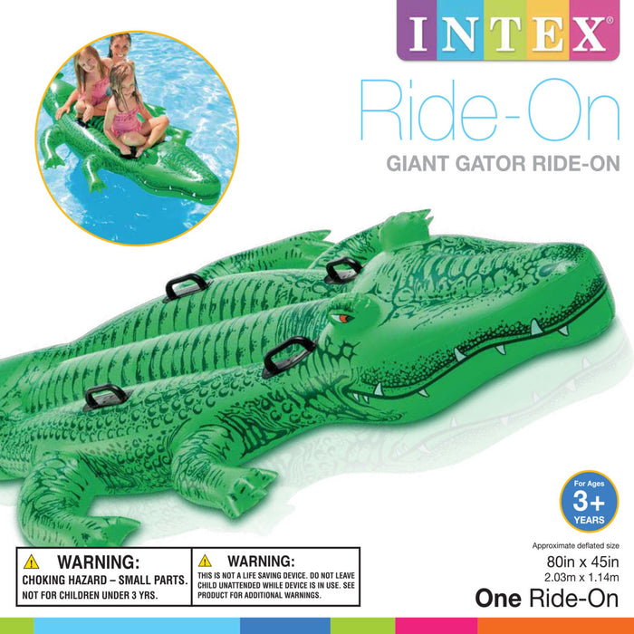 Giant Gator Ride-On.