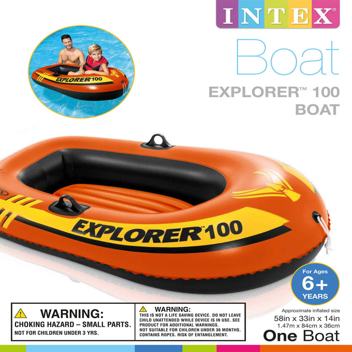 Intex Explorer 100 1-Person Inflatable Boat