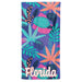 30X60 Matisse Floral Florida Towel.