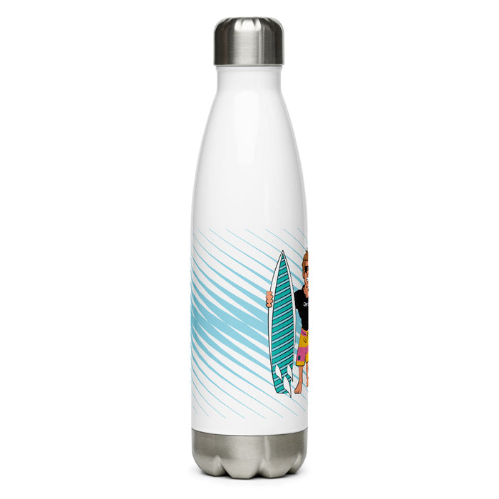 Qwave Limited Time "Jake Wave" Stainless Steel Water Bottle